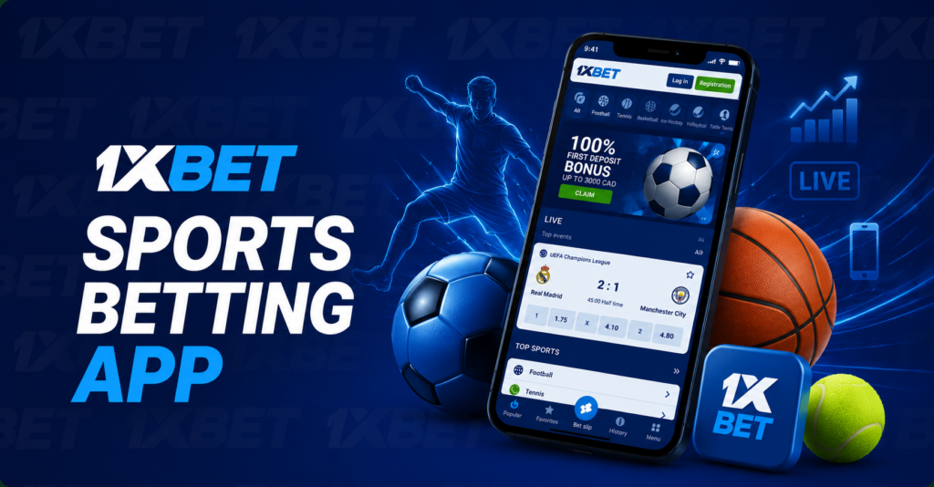 1xBet Sports betting options
