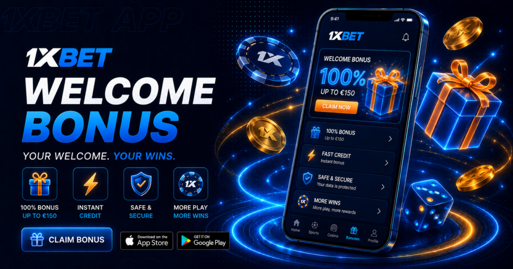 1xBet کے ویلکم بونسز